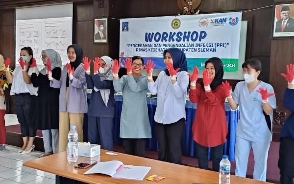 Thumbnail Berita - Gelar Workshop Pencegahan dan Pengendalian Infeksi Bagi Klinik, Begini Keterangan Kadinkes Sleman