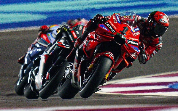 Thumbnail Berita - Hasil Lengkap Balapan MotoGP 2024 Perdana GP Qatar, Bagnaia Kampiun!