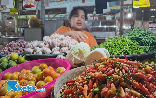 Awal Ramadan, Harga Cabai di Pasar Tradisional Jember Turun