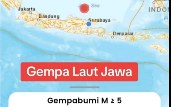 Thumbnail Dampak 3 Kali Gempa di Laut Tuban, Sejumlah Rumah dan Tempat Ibadah Rusak