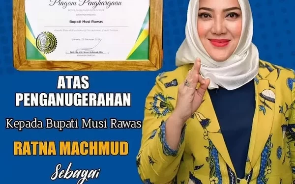 Thumbnail Berita - Bupati Musi Rawas Kembali Sabet Penghargaan, Kali Ini Bidang Pengelolaan Zakat Terbaik