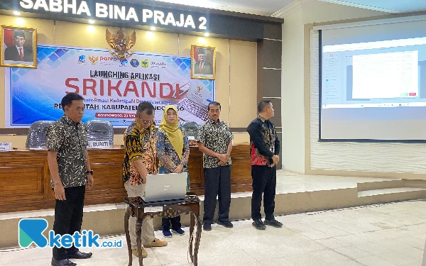 Thumbnail Berita - Menuju Bondowoso Satu Data, Pj Bupati Launching Aplikasi Srikandi