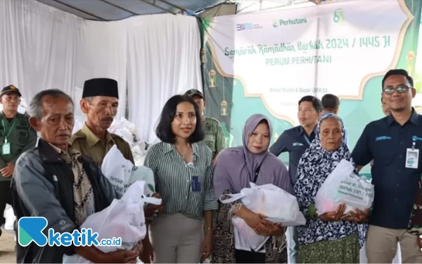 Thumbnail Berita - Perum Perhutani Sebar Ribuan Paket Sembako Murah Semarakkan Ramadan dan Peringati HUT ke-63