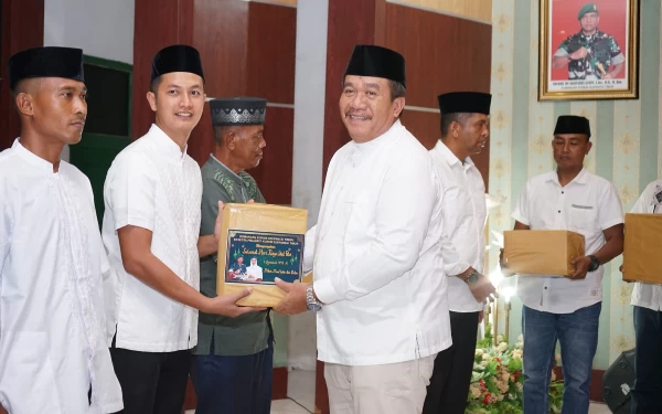 Thumbnail Berita - Wakil Bupati Asahan Hadiri Buka Puasa Bersama Danrem Pantai Timur