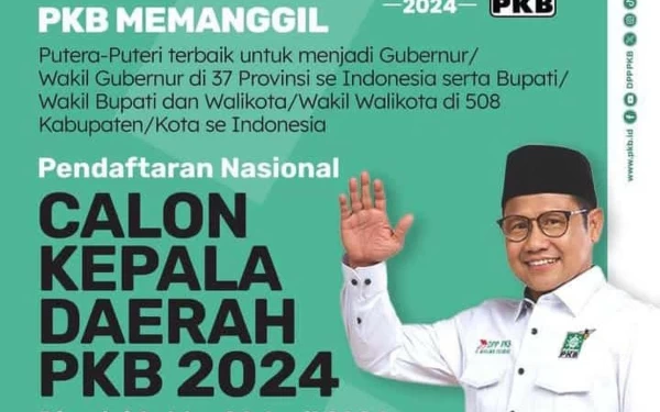 Thumbnail Berita - PKB Memanggil! Pendaftaran Calon Kepala Daerah 2024 Resmi Dibuka Hari Ini, Simak Caranya