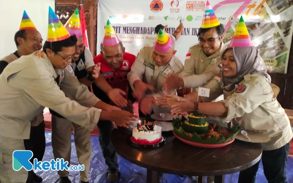 Thumbnail Berita - Arisan Ilmu di HUT ke-7 SRPB Jatim, Berbagi Pengalaman Bantu Bencana di Bawean