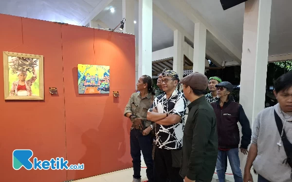 Thumbnail Berita - 'Byaaaah' Pameran Seni Rupa di Pendopo Ki Ronggo Bondowoso