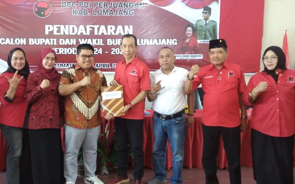 Thumbnail Berita - Agus Setiawan Mendaftar ke PDIP, Simak Pidato Politiknya