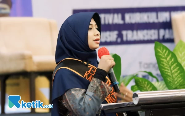 Rifa'at Al-Sa'adah Paparkan Program Bunda PAUD Halsel di Bulan Merdeka Belajar Hardiknas