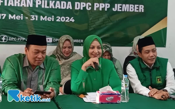 Thumbnail Berita - Giliran Faida Daftar Penjaringan Bakal Calon Bupati Jember ke PPP