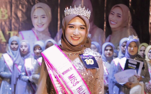 Thumbnail Berita - Haniyah Achmad Safitri, Winner Miss Hijab Jabar 2024 Dorong Pengembangan UMKM