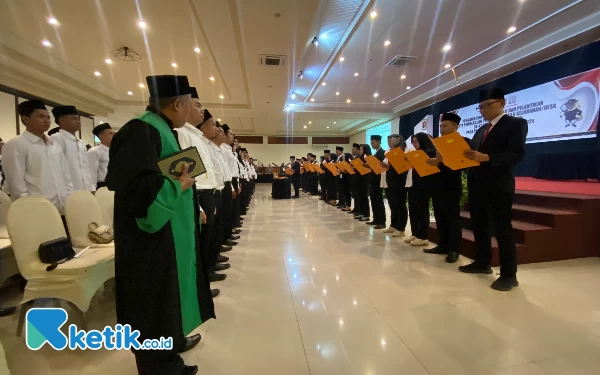 219 PKD Bondowoso Dilantik, Ketua Bawaslu Ingatkan untuk Tegakkan Netralitas ASN