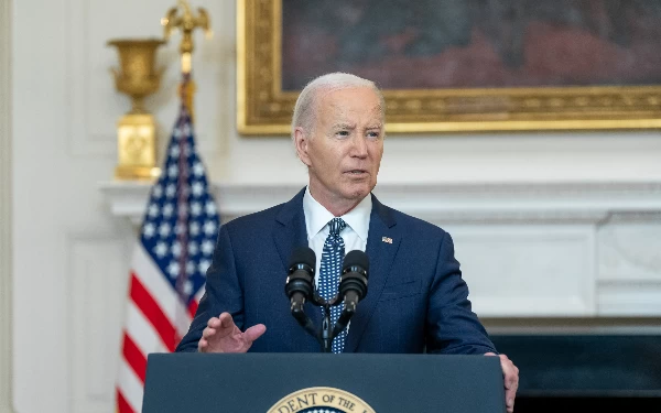 Trump Calonkan Diri Kembali Presiden AS, Biden Sindir Keras