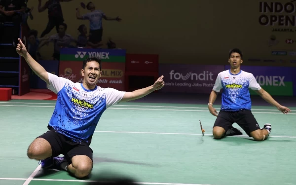 Thumbnail Berita - Ganda Putra Sabar/Reza Harapan Terakhir Merah Putih di Indonesia Open 2024