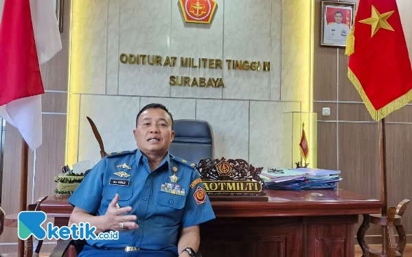 Thumbnail Berita - Profil Kaotmilti III Surabaya Laksamana Pertama Ali Ridlo, Bergelar Doktor Ahli Hukum Militer