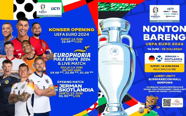 Thumbnail Berita - Saksikan Europhoria Pesta Sepak Bola Eropa Terbesar EURO 2024, hanya di RCTI!