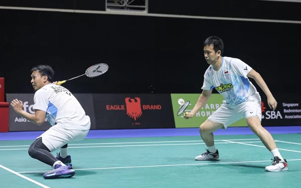 Thumbnail Berita - Hendra/Ahsan Runner Up Australian Open 2024, Kalah Lagi di Final ke-9