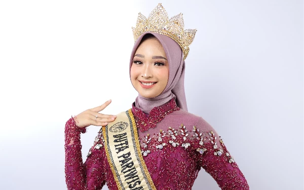 Thumbnail Pandangan Aldisya Calina, Winner Duta Pariwisata Indonesia 2023 Tentang Kekayaan Nusantara