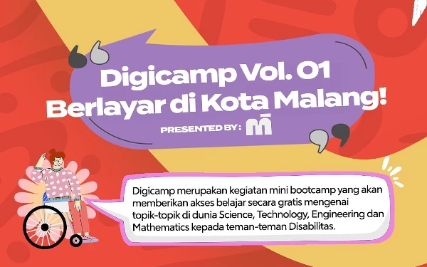 Thumbnail Berita - Gelar Digicamp Vol. 01, Manifolks Bangun Inklusifitas Difabel di Ruang Digital