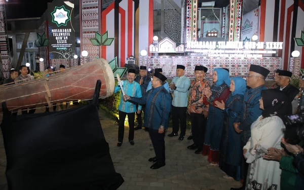 Pemkab Asahan Hadiri Pembukaan MTQ Tingkat Provinsi Sumut 2024