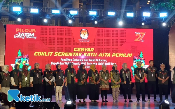 KPU Jatim Targetkan 1 Juta Coklit per Hari, Sebar 116.692 Pantarlih