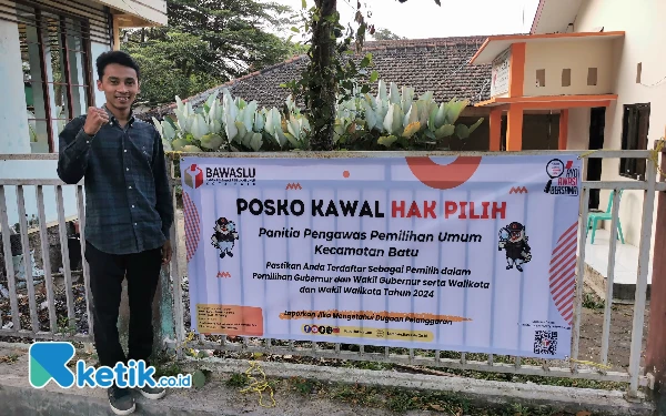 Thumbnail Berita - Awasi Coklit, Bawaslu Kota Batu Maksimalkan Posko Kawal Hak Pilih