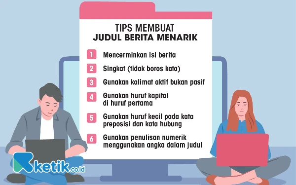 Thumbnail Latih Double Track, GM Ketik Media Bagikan Tips Penting Menulis Judul Berita