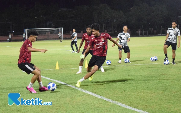 Thumbnail Berita - Latihan Hari Kedua, Timnas Indonesia U-19 Bawa 28 Pemain