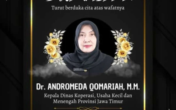 Thumbnail Berita - Sakit Paru-Paru, Kepala Dinas Koperasi dan UKM Jatim Meninggal