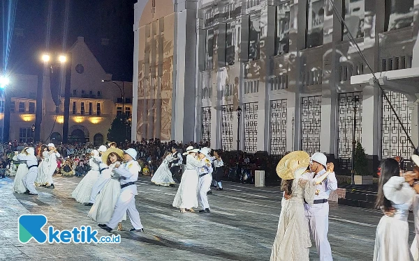 Thumbnail Berita - Video Mapping Meriahkan Grand Opening Kota Lama Surabaya