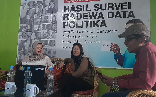 Hasil Survey RDP, Slamet Somosentono dan Askolani Nyaris Imbang di Pilbup Banyuasin