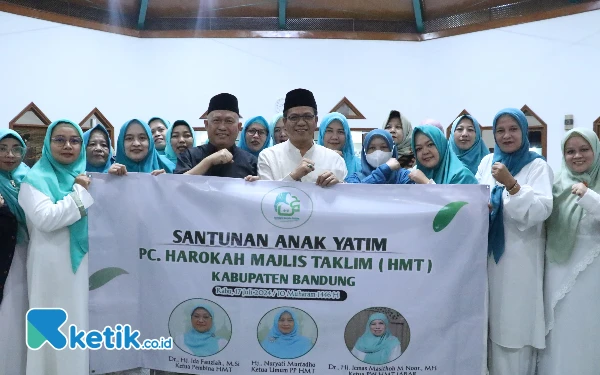 Thumbnail Berita - Abul Yatama Bupati Bandung Santuni Puluhan Anak Yatim Binaan HMT