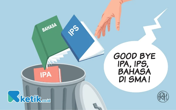 Thumbnail Mendikbudristek Hapus Jurusan IPA, IPS dan Bahasa di SMA, Anggota Dewan Jatim Mempertanyakan