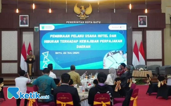 Thumbnail Berita - Ingatkan Kewajiban Pajak, Puluhan Pelaku Usaha Hotel dan Hiburan Kota Batu Dibina