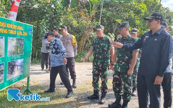 Thumbnail Berita - TMMD Sengkuyung Tahap III Dibuka, Wabup Sleman: Program Ini Membuat Pembangunan Desa Lebih Ringan