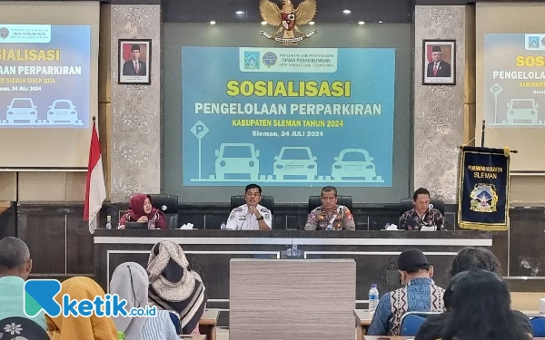 Thumbnail Berita - Dishub Sleman Gelar Sosialisasi Pengelolaan Parkir, Kabiro Ketik.co.id DIY Jadi Narasumber