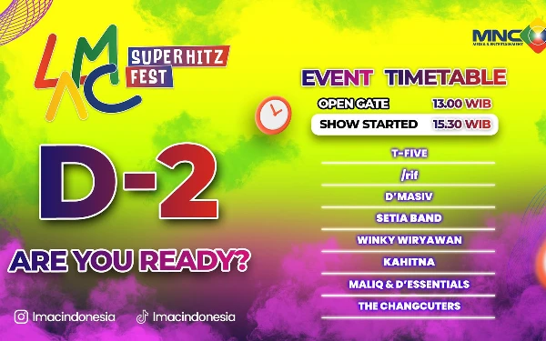 Thumbnail Berita - Siap Seru-seruan di LMAC Super Hitz Fest 2024, Intip Rute dan Jadwal Performersnya!