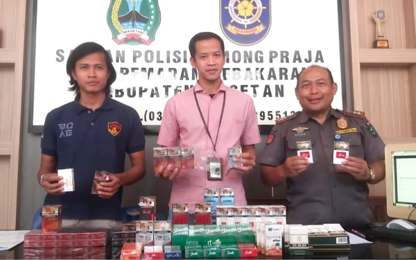 Thumbnail Berita - Sinergi Berantas Peredaran Rokok Tanpai Cukai di Magetan