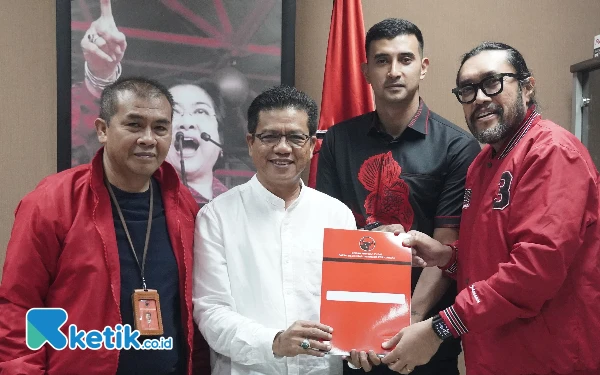 PDI Perjuangan Akhirnya Berikan B1KWK ke Paslon Dadang Supriatna-Ali Syakieb di Pilbup Bandung