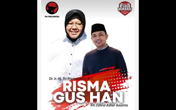 Thumbnail Berita - Eks Jubir Pemenangan Khofifah Jadi Pendamping Risma di Pilgub Jatim 2024