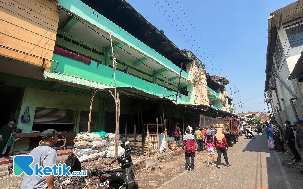 Diskopindag Kota Malang Identifikasi Pedagang Terdampak Kebakaran di Pasar Comboran