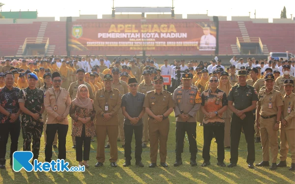 Thumbnail Berita - Jelang Penetapan Paslon Pilkada, Pemkot Madiun Gelar Deklarasi Netralitas ASN