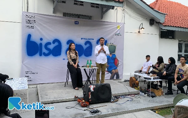 Thumbnail Berita - HIPMI Kota Blitar Gelar Talkshow Hari Pertama “Bincang Santai Bareng Paslon (BISA APA?!)”, Bersama Paslon Ibin-Elim