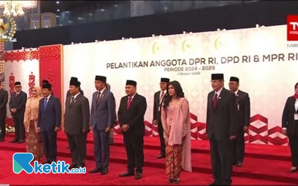 Thumbnail Sebanyak 732 Dewan Resmi Dilantik sebagai Anggota DPR dan DPD RI Periode 2024-2029