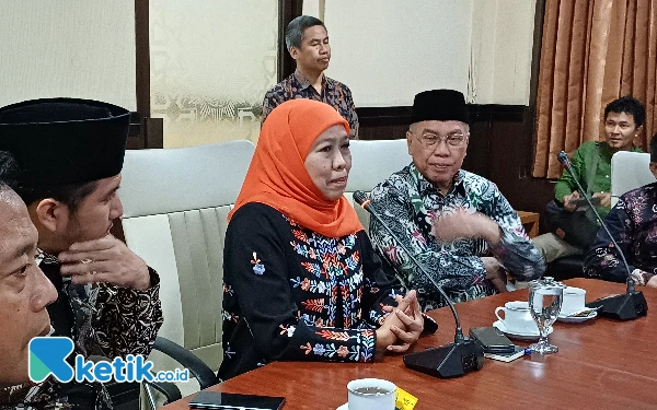 Terima Kunjungan Khofifah-Emil, Ketua PW Muhammadiyah Jatim: Warga Muhammadiyah Cerdas, Tahu Mana yang Harus Dipilih