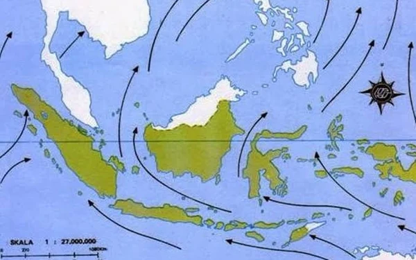 Thumbnail Berita - Angin Muson Timur Bertiup, Suhu Udara di Kota Surabaya Panas dan Gerah