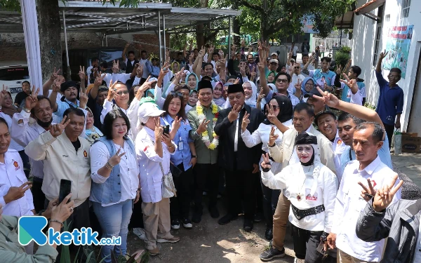 Didukung Relawan Pro Prabowo, Cabup Bandung Dadang Surpriatna: Kemenangan Sudah di Depan Mata