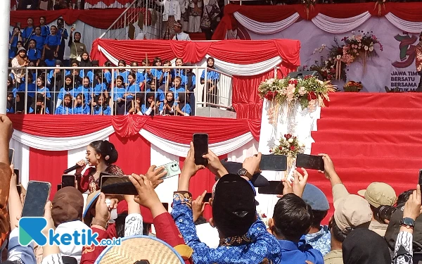 Niken Salindri Meriahkan Puncak Peringatan HUT ke-23 Kota Batu