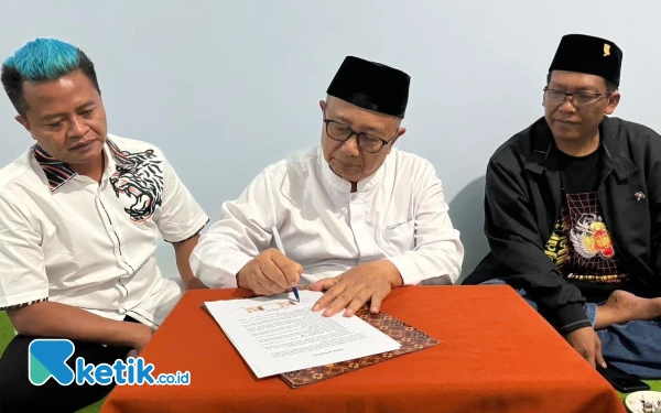 Pilbup Blitar 2024: Paslon 01 Rijanto - Beky Dapat Dukungan dari Warga NU Kabupaten Blitar