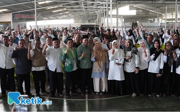 12 Ribu Guru Madrasah se-Kabupaten Bandung Dukung Dadang Supriatna-Ali Syakieb